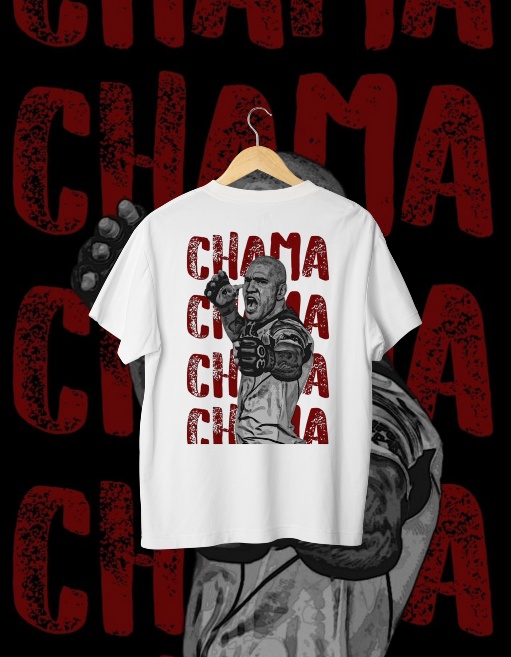Charles Oliveira "Chama" MMA T-Shirt