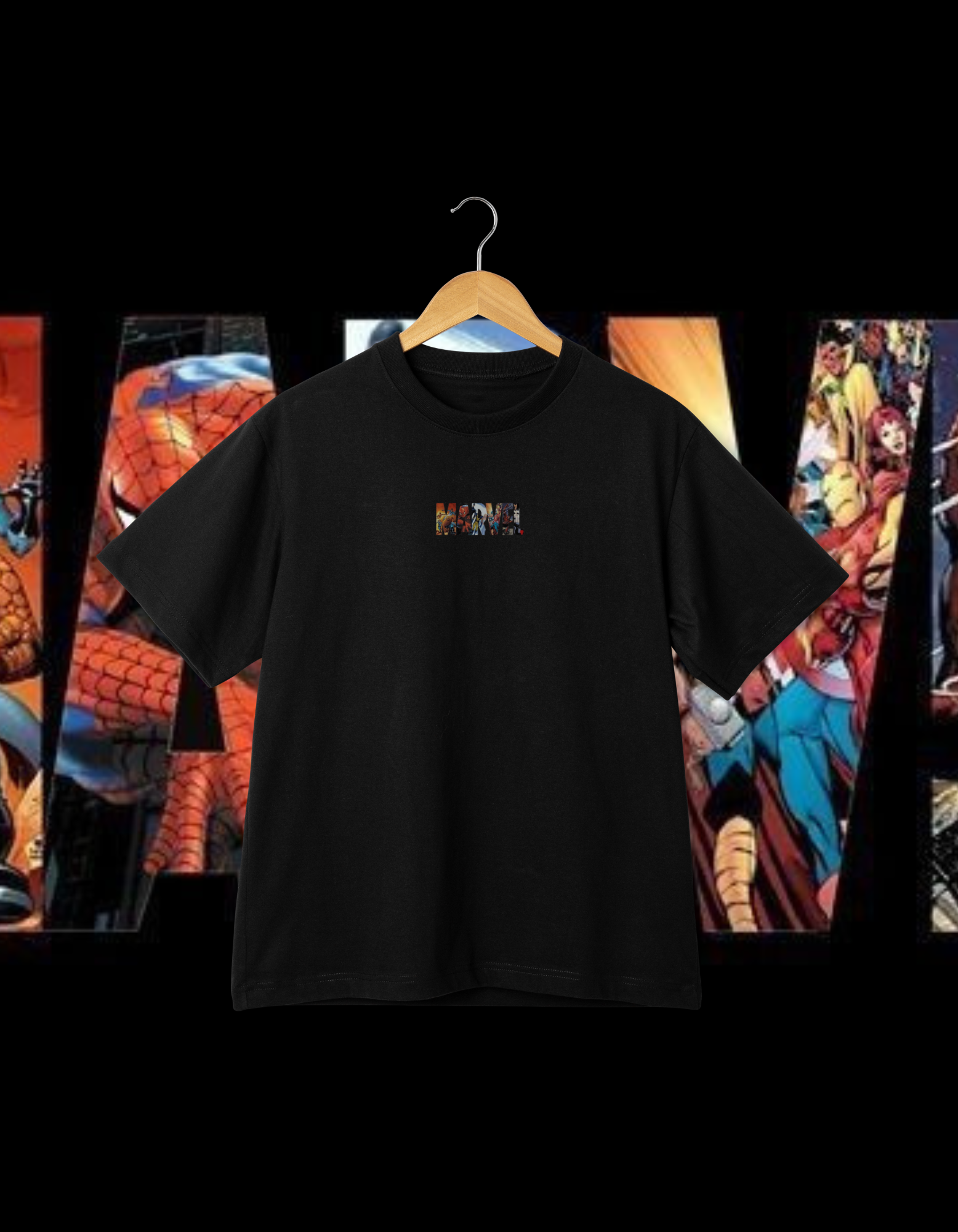 Marvel Multiverse Comic Panel T-Shirt