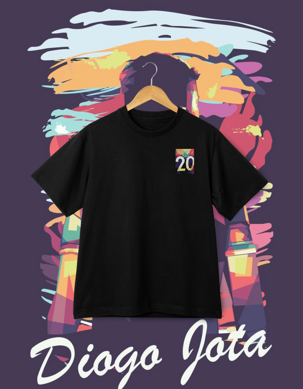 Diogo Jota Pop Art T-Shirt