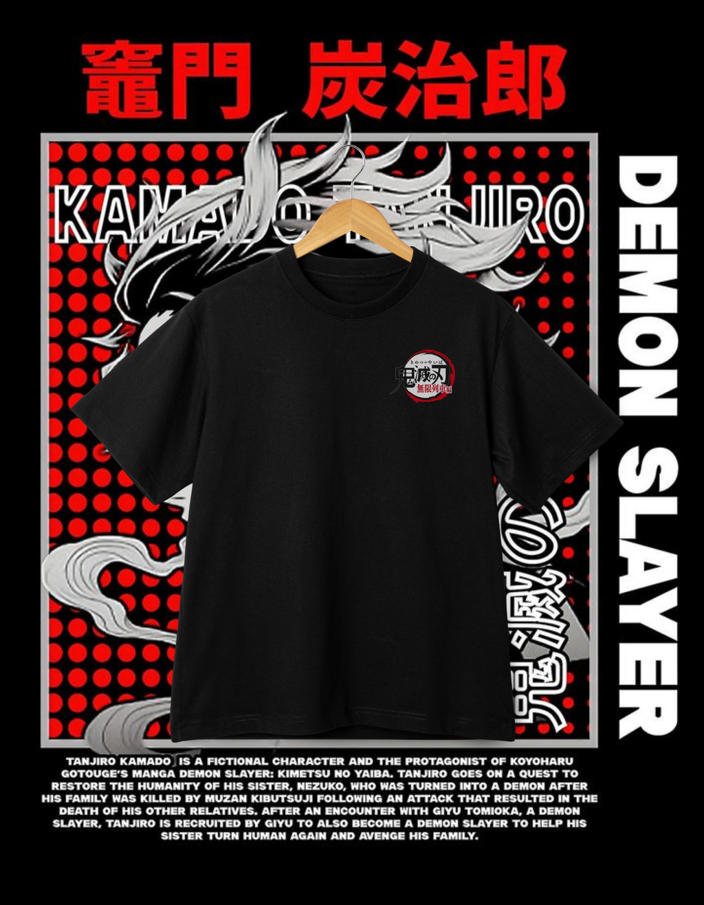 Demon Slayer Kamado Tanjiro T-shirt