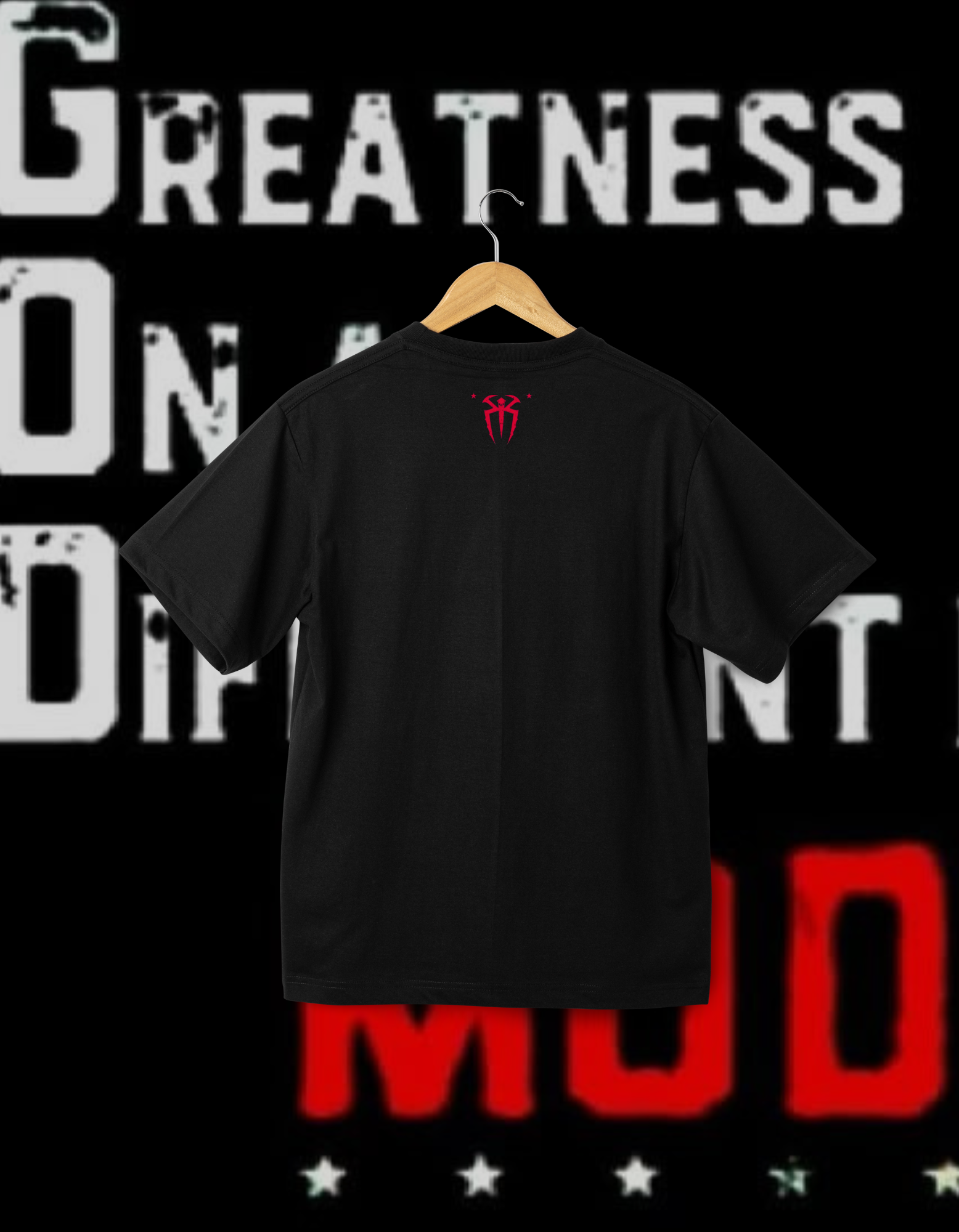 "G.O.D. Mode" Greatness on a Different Level Black Wrestling T-Shirt