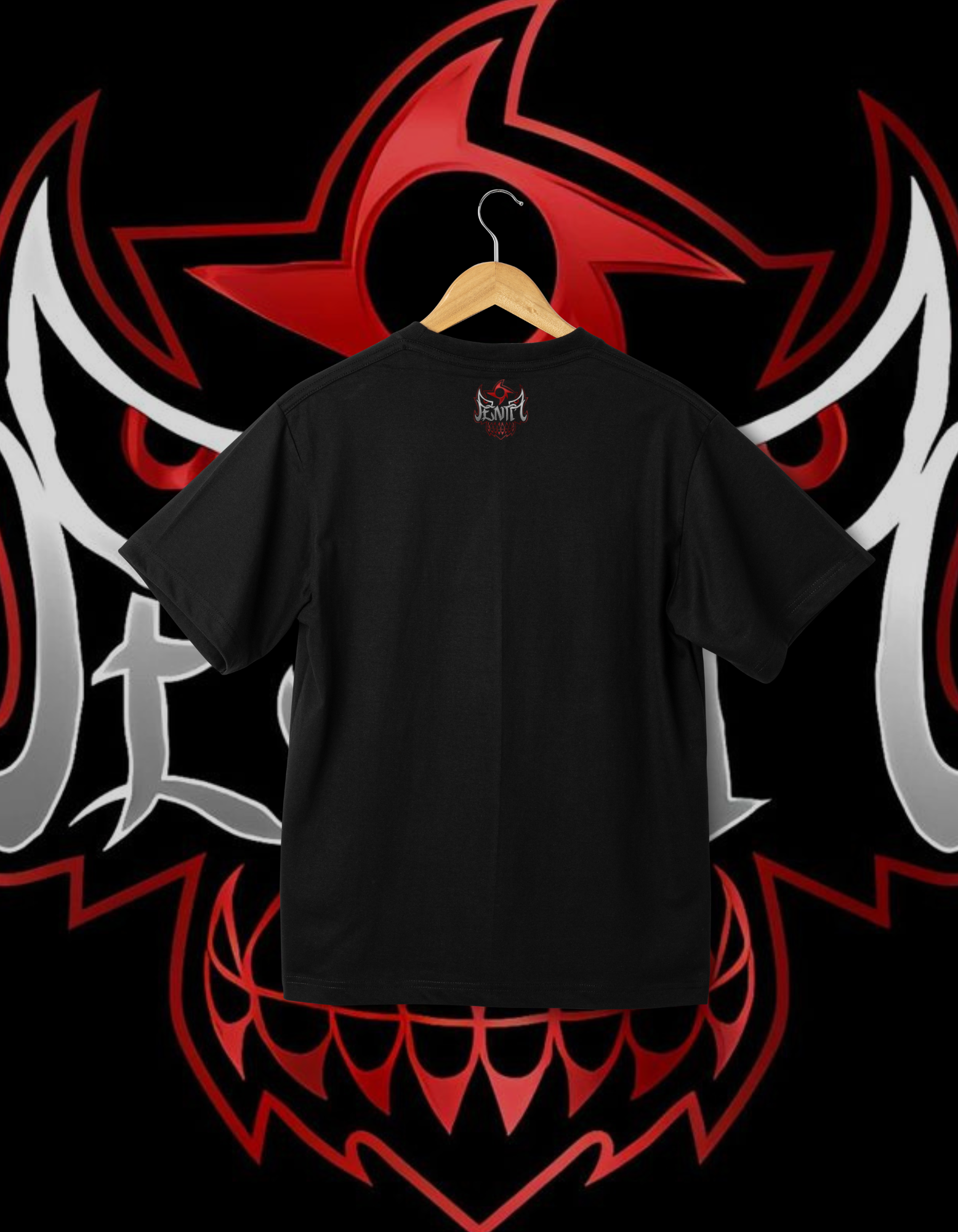 Rey Fenix "Fenîx" Lucha Libre Mask Logo Black T-Shirt