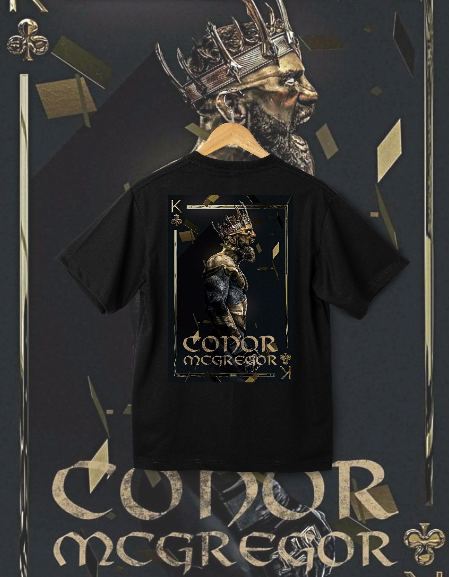 Conor McGregor "King of Cards" T-Shirt