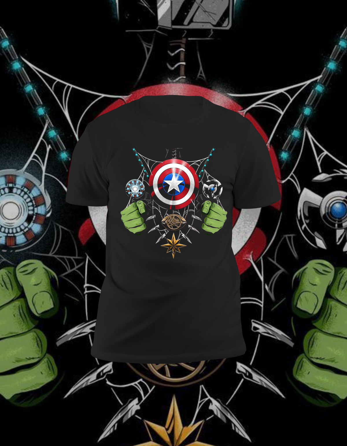 Marvel Mashup Basic T-shirt